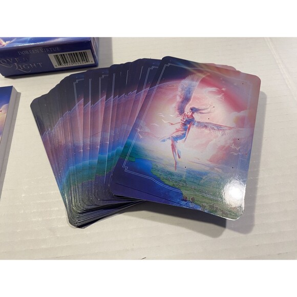 Love & Light: 44 Divine Guidance Cards and Guidebook - RARE - OOP - OUT OF PRINT - Picture 3 of 6
